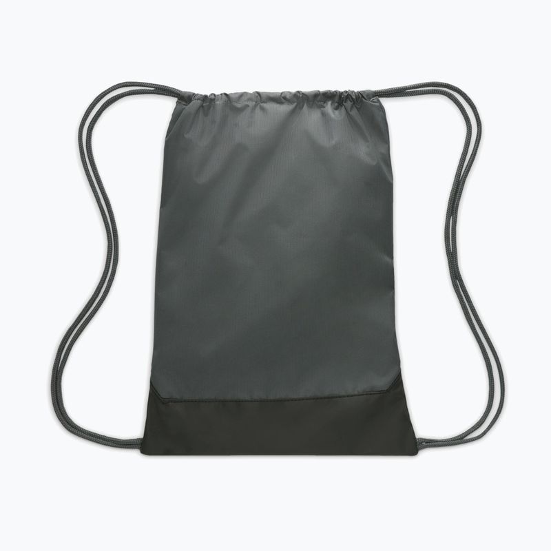 Bag Nike Brasilia 9.5 18 l iron grey/black/white 2