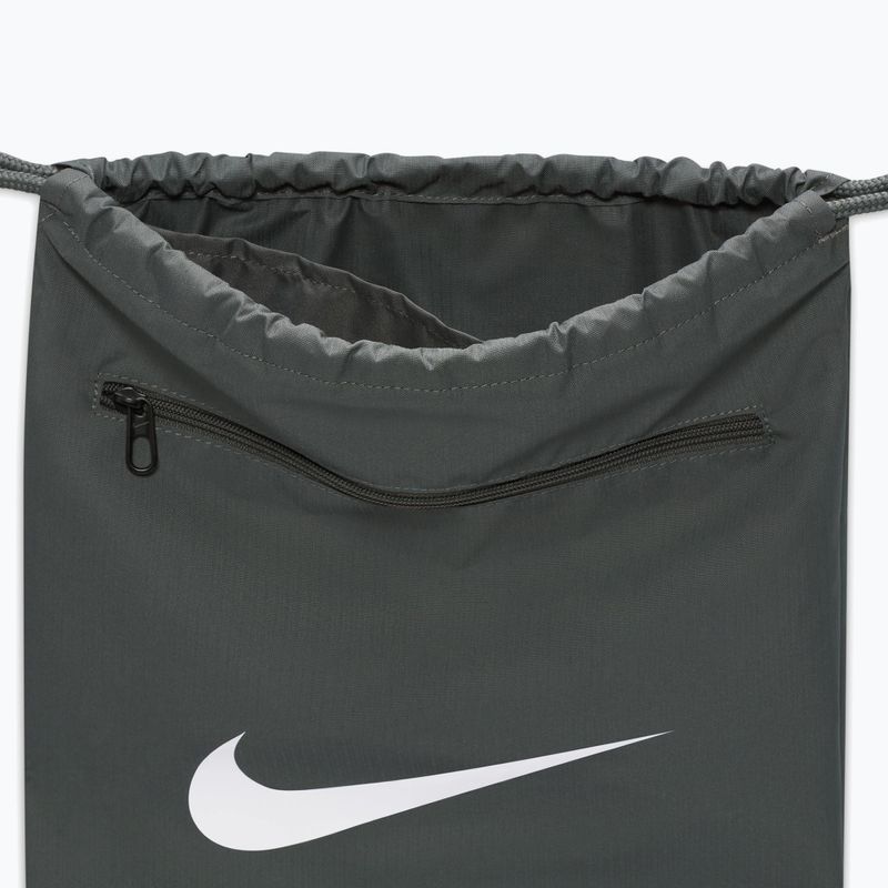 Bag Nike Brasilia 9.5 18 l iron grey/black/white 3