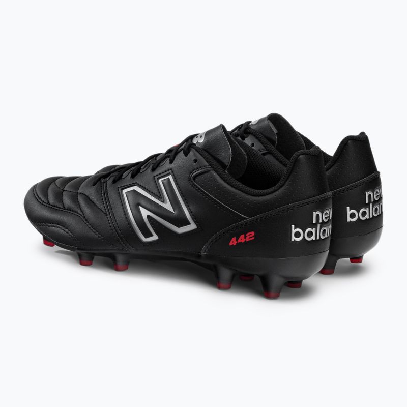 New Balance 442 V2 Team FG men's football boots black MS42FBK2.D.075 3