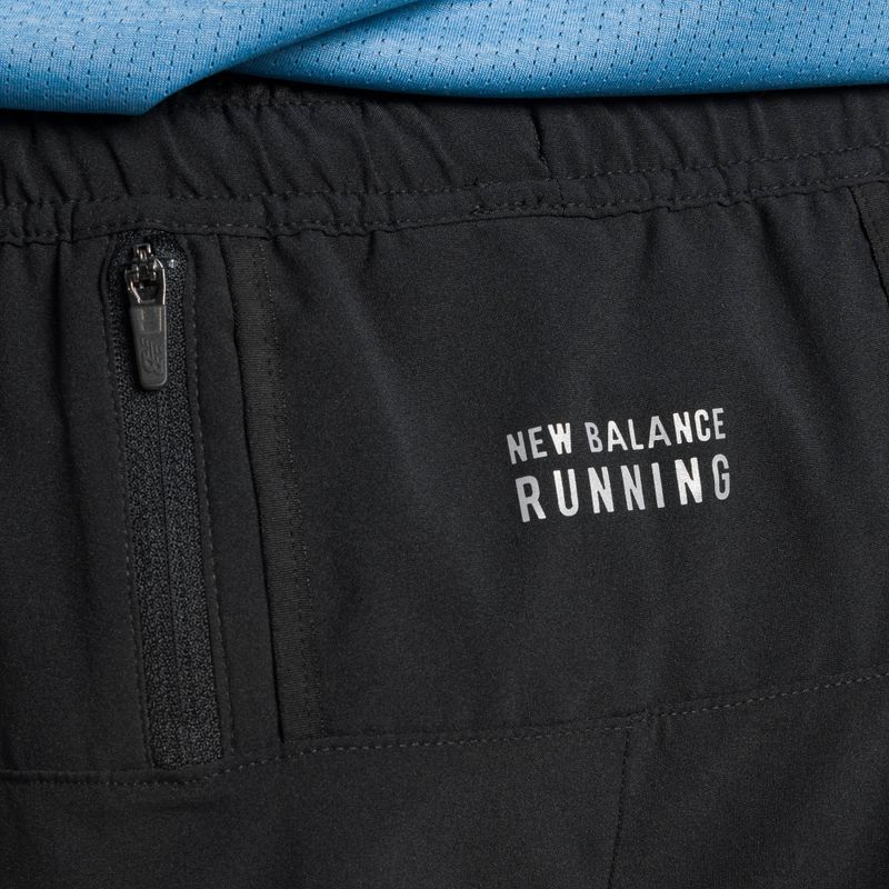 New Balance Impact Run 5" men's running shorts black MS21268BK 5
