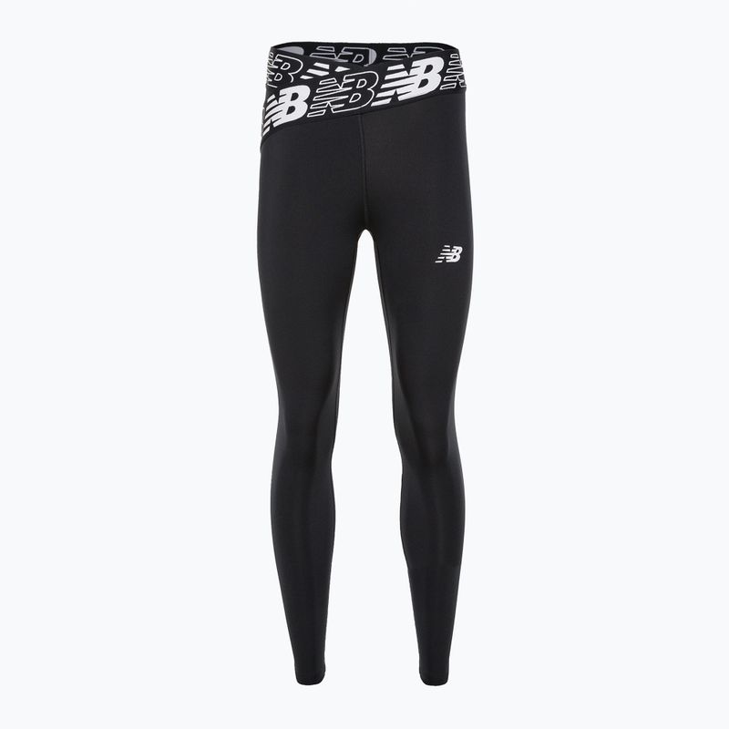 Women's training leggings New Balance Tight Relentless Crossover High Rise black WP21177BK 5