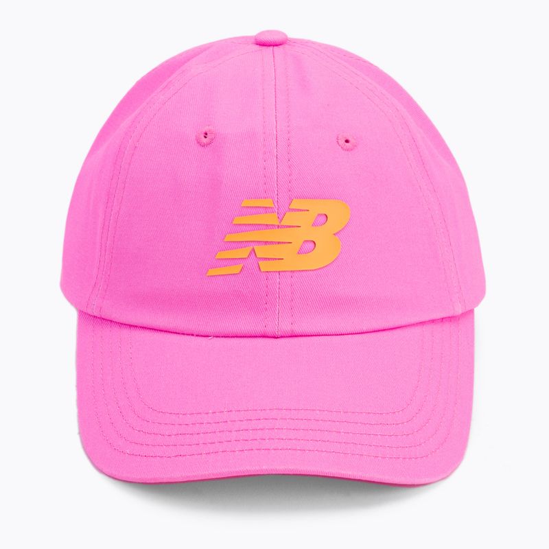 Women's New Balance baseball cap New Balance 6 Panel Curved Brim Snap Back pink NBLAH13010VPK.OSZ 4