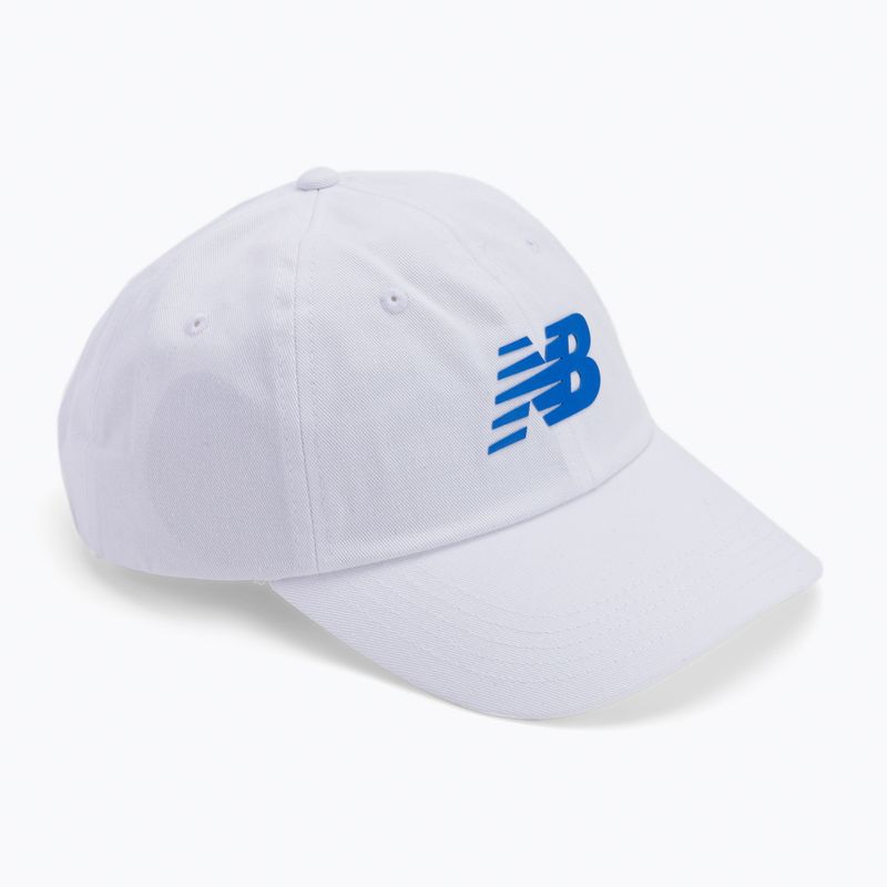 Women's New Balance 6 Panel Curved Brim Snap Back cap white NBLAH13010WT.OSZ