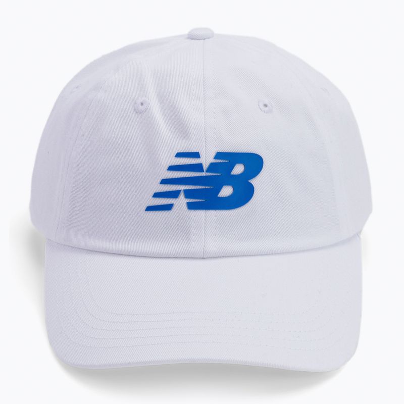 Women's New Balance 6 Panel Curved Brim Snap Back cap white NBLAH13010WT.OSZ 4