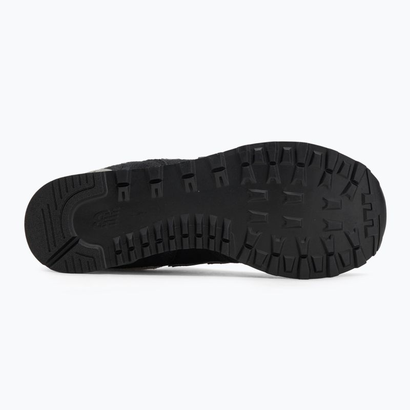 Men's New Balance 574 black shoes 4