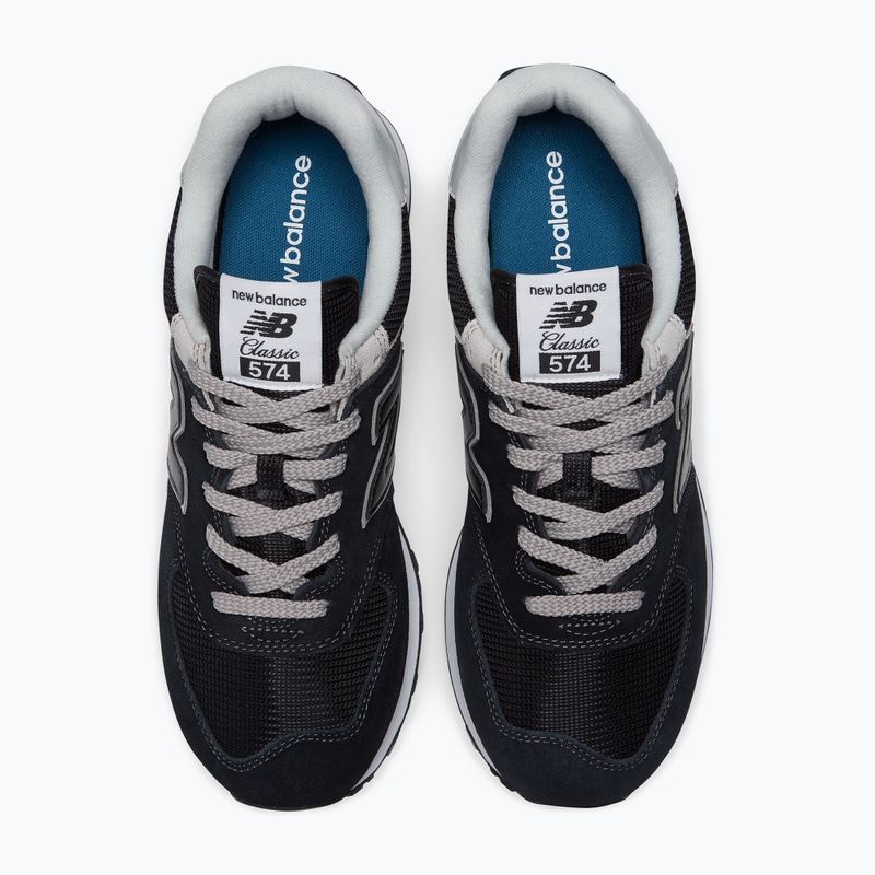 New Balance Classic 574's V3 Wide black/ grey men's shoes 11