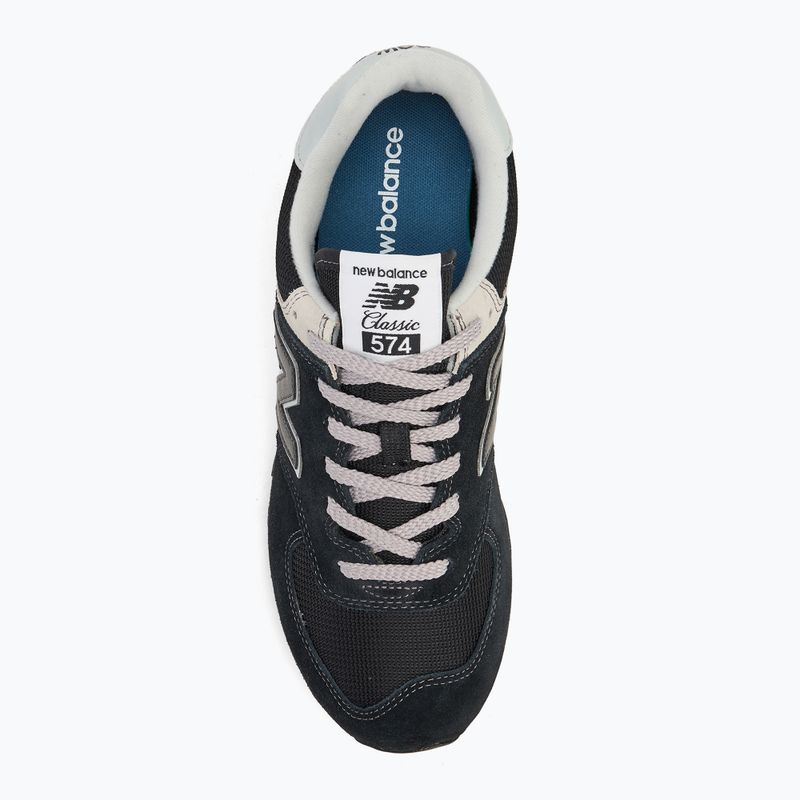 New Balance Classic 574's V3 Wide black/ grey men's shoes 5