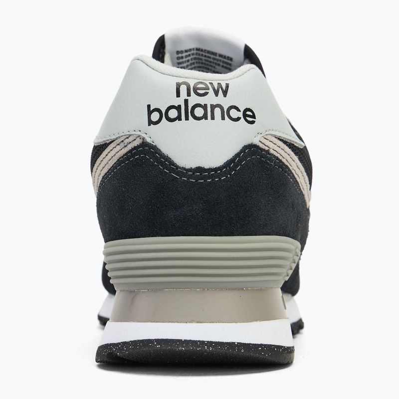 New Balance Classic 574's V3 Wide black/ grey men's shoes 6