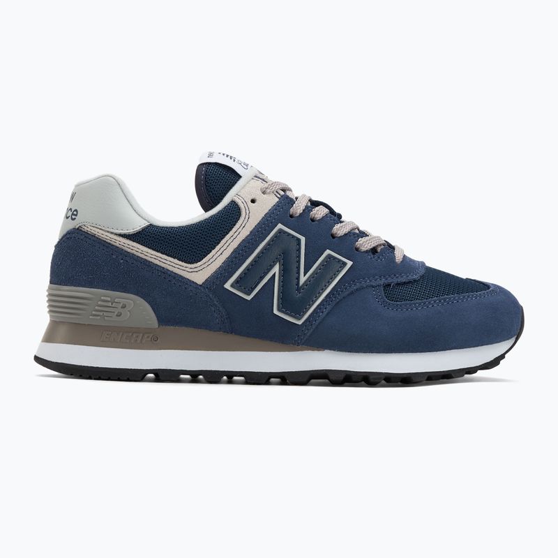 Men's New Balance 574 blue shoes 2