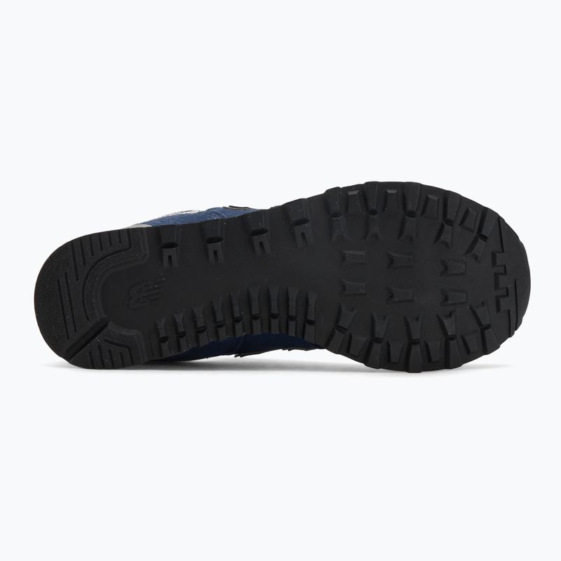 Men's New Balance 574 blue shoes 4