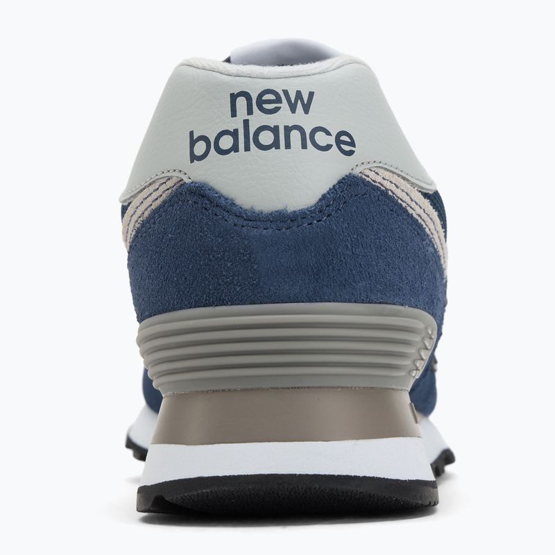 Men's New Balance 574 blue shoes 6