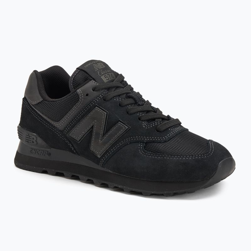 Men's New Balance 574 black shoes