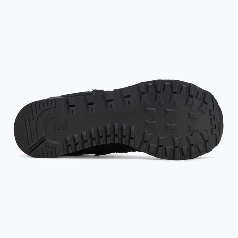 Men's New Balance 574 black shoes 4