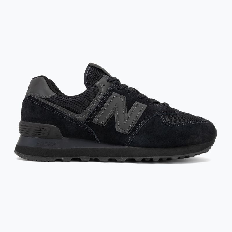 New Balance Classic 574's V3 Wide black/black men's shoes 2