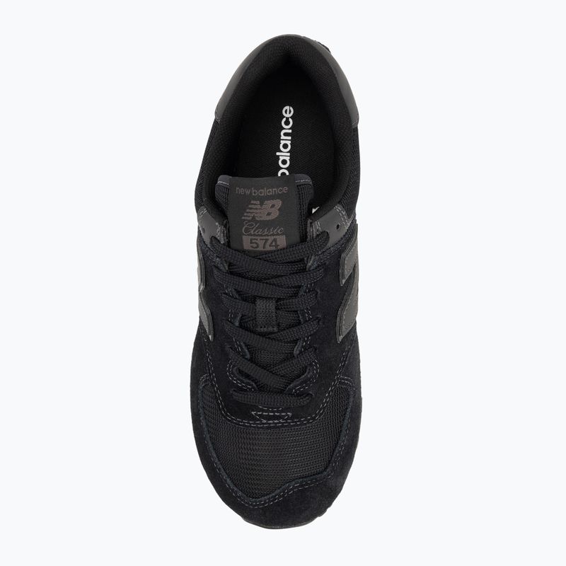 New Balance Classic 574's V3 Wide black/black men's shoes 5