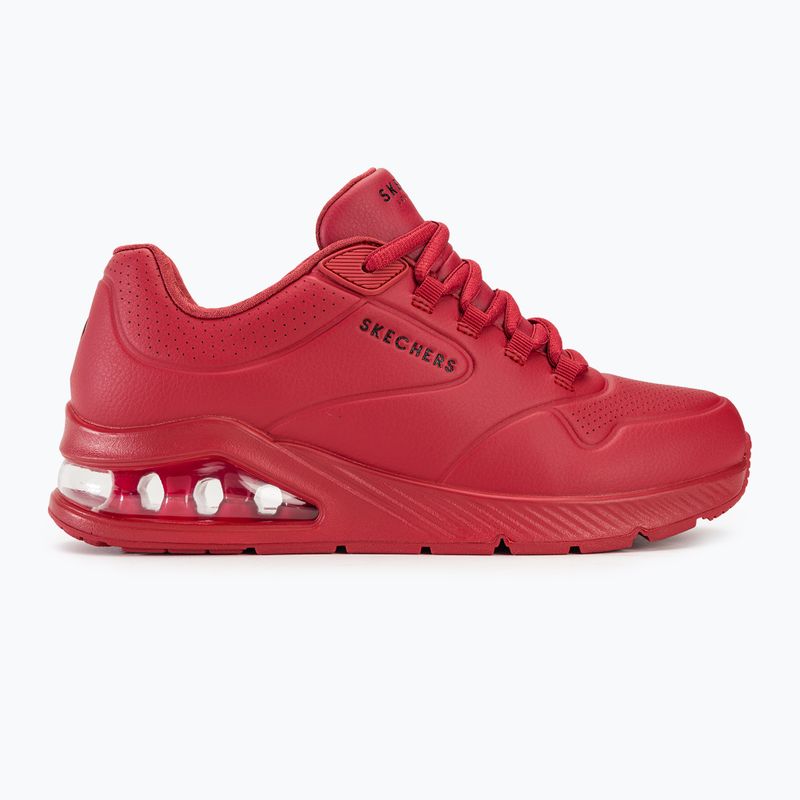 Women's shoes SKECHERS Uno 2 Air Around You red 3