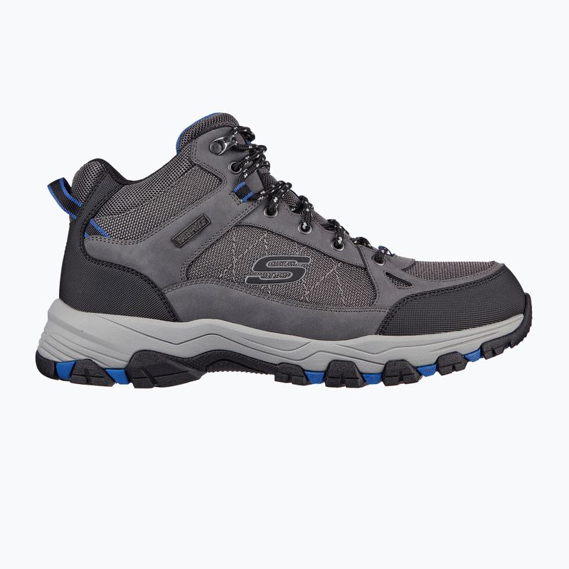 SKECHERS Selmen Melano gray men's trekking shoes 8