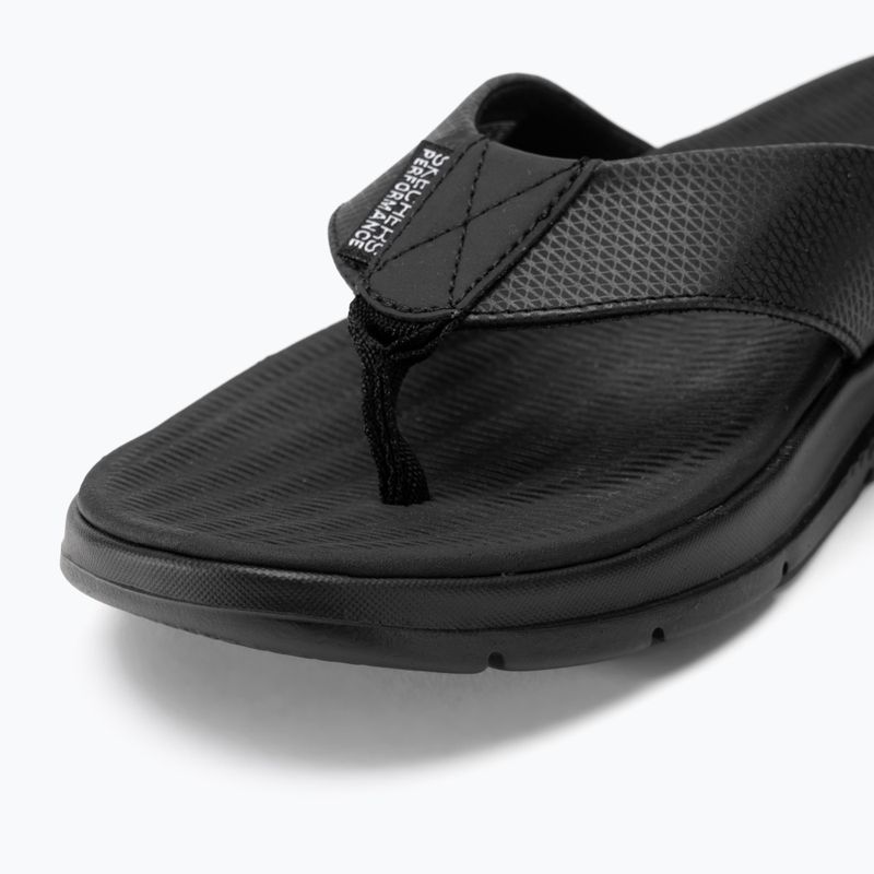 Men's SKCHERS Go Consistent Sandal Synthwave flip flops black 7