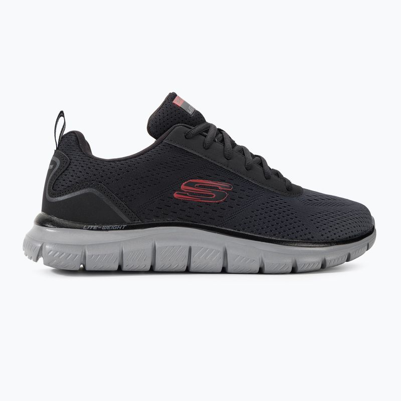 SKECHERS Track Ripkent men's training shoes black/charcoal 2