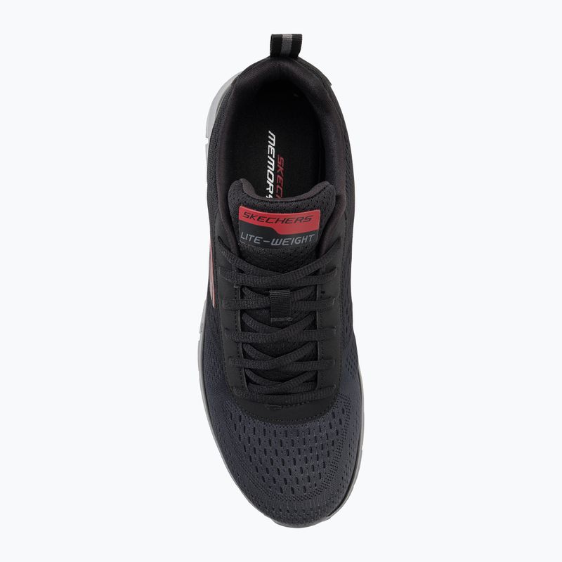 SKECHERS Track Ripkent men's training shoes black/charcoal 7