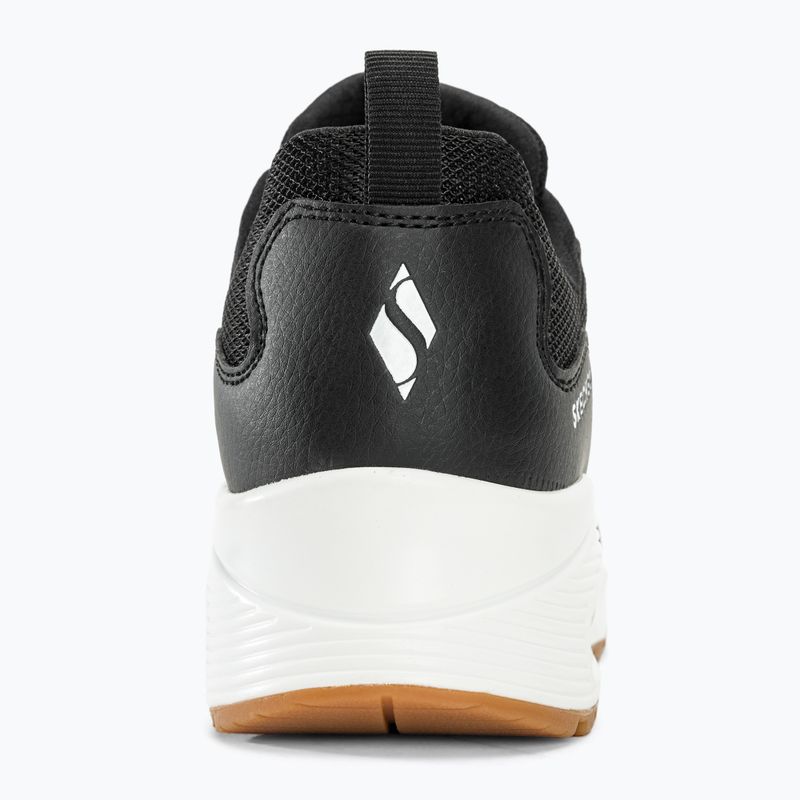 SKECHERS Uno Inside Matters women's shoes black/white/mesh 8