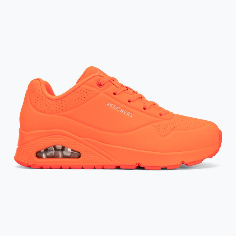 Women's shoes SKECHERS Uno Night Shades orange 2