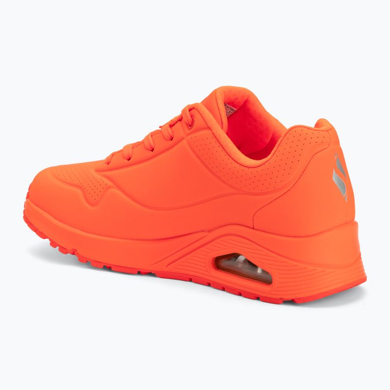 Women's shoes SKECHERS Uno Night Shades orange 3