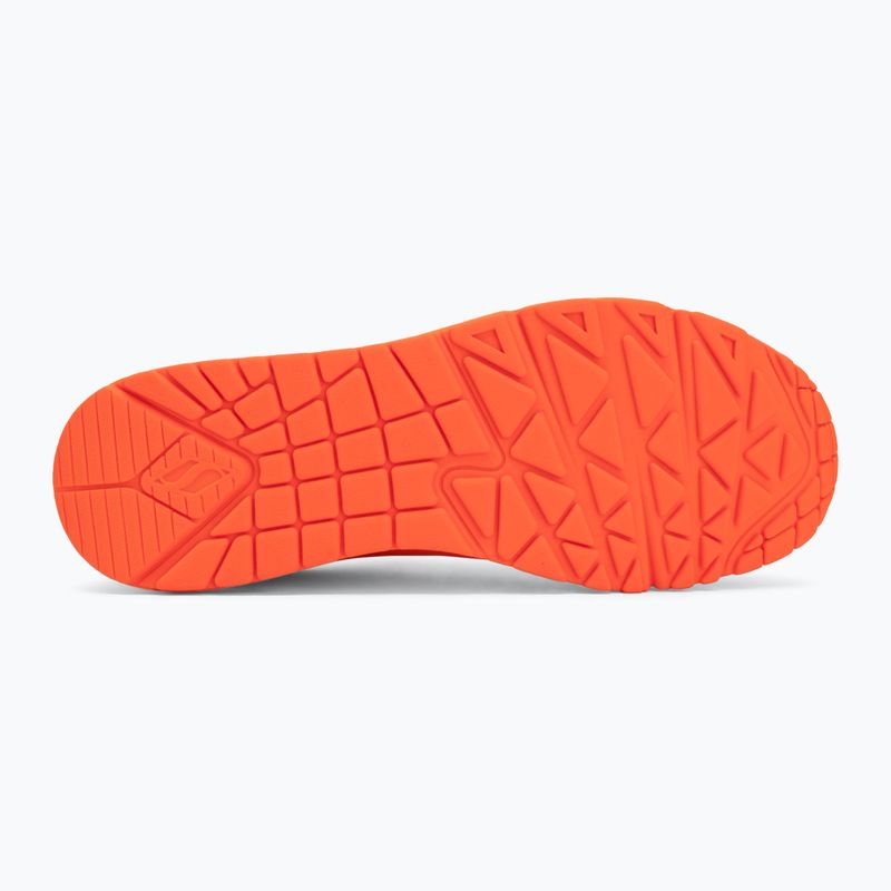Women's shoes SKECHERS Uno Night Shades orange 4