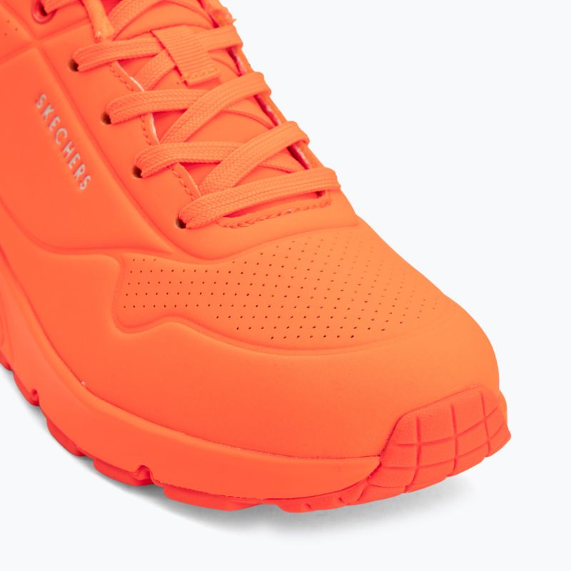 Women's shoes SKECHERS Uno Night Shades orange 7