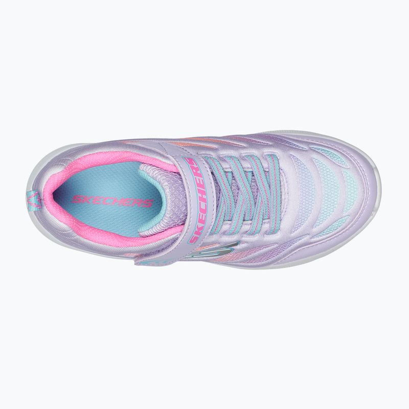 SKECHERS Microspec Max Airy Color lavender/multi children's training shoes 15