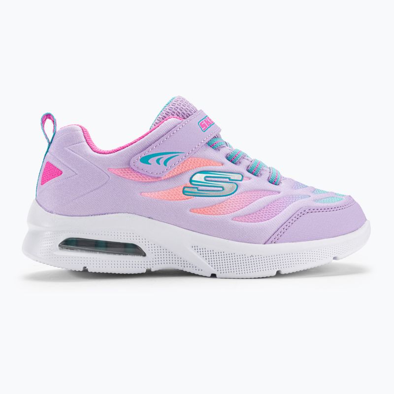 SKECHERS Microspec Max Airy Color lavender/multi children's training shoes 2