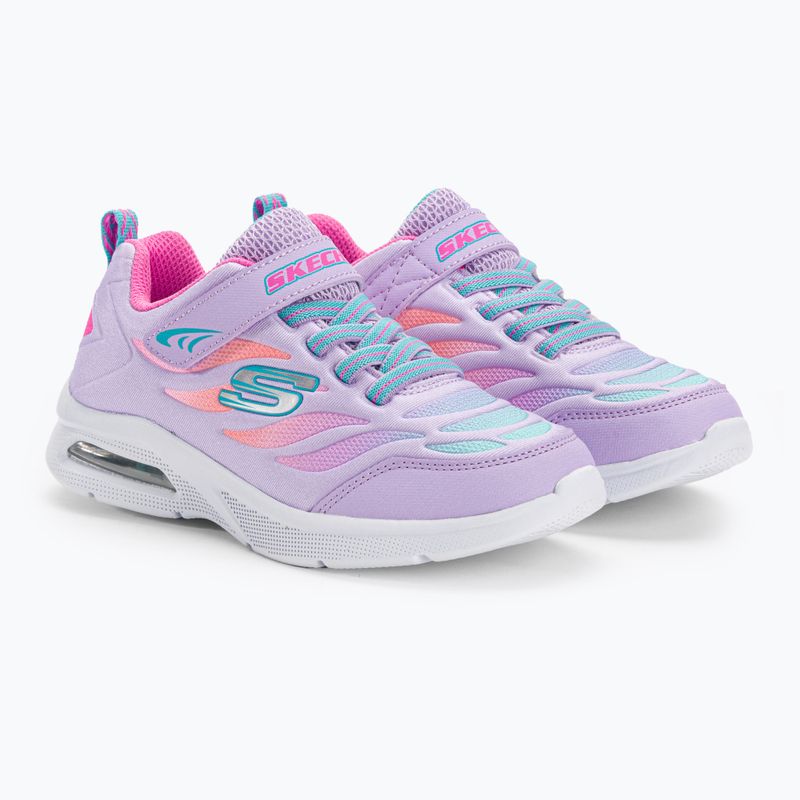 SKECHERS Microspec Max Airy Color lavender/multi children's training shoes 4