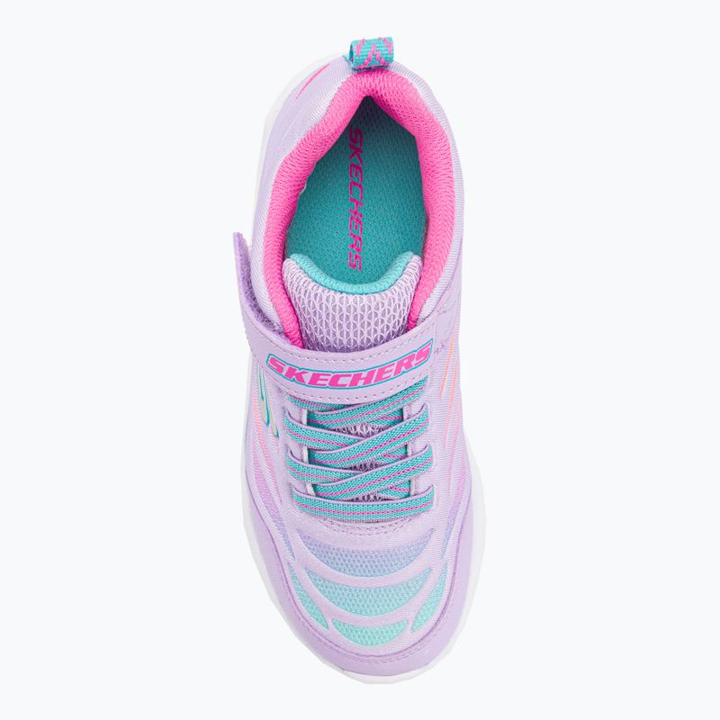SKECHERS Microspec Max Airy Color lavender/multi children's training shoes 6