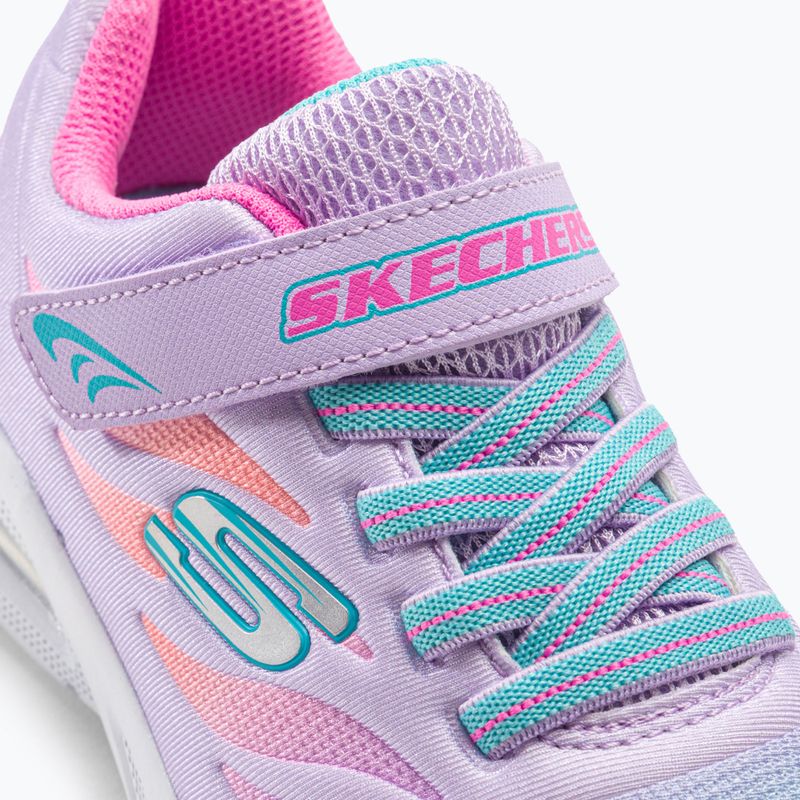 SKECHERS Microspec Max Airy Color lavender/multi children's training shoes 8