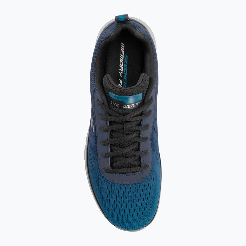 SKECHERS Track Ripkent men's training shoes navy/blue 7