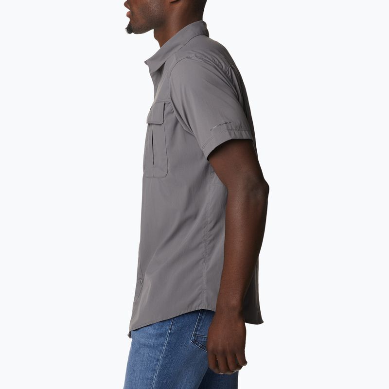 Columbia Newton Ridge II dark grey men's shirt 2030681 3