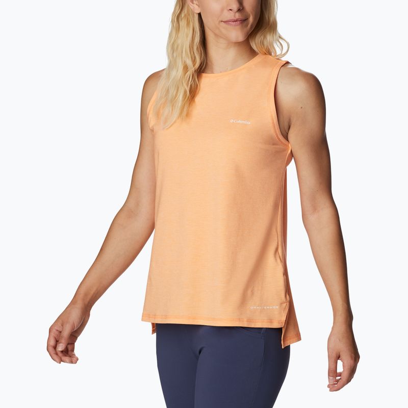 Columbia Sun Trek Tank women's trekking shirt orange 1931732812 3