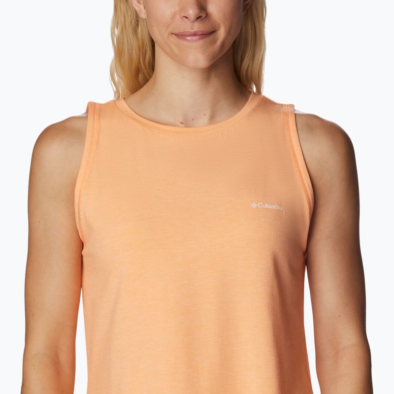 Columbia Sun Trek Tank women's trekking shirt orange 1931732812 5