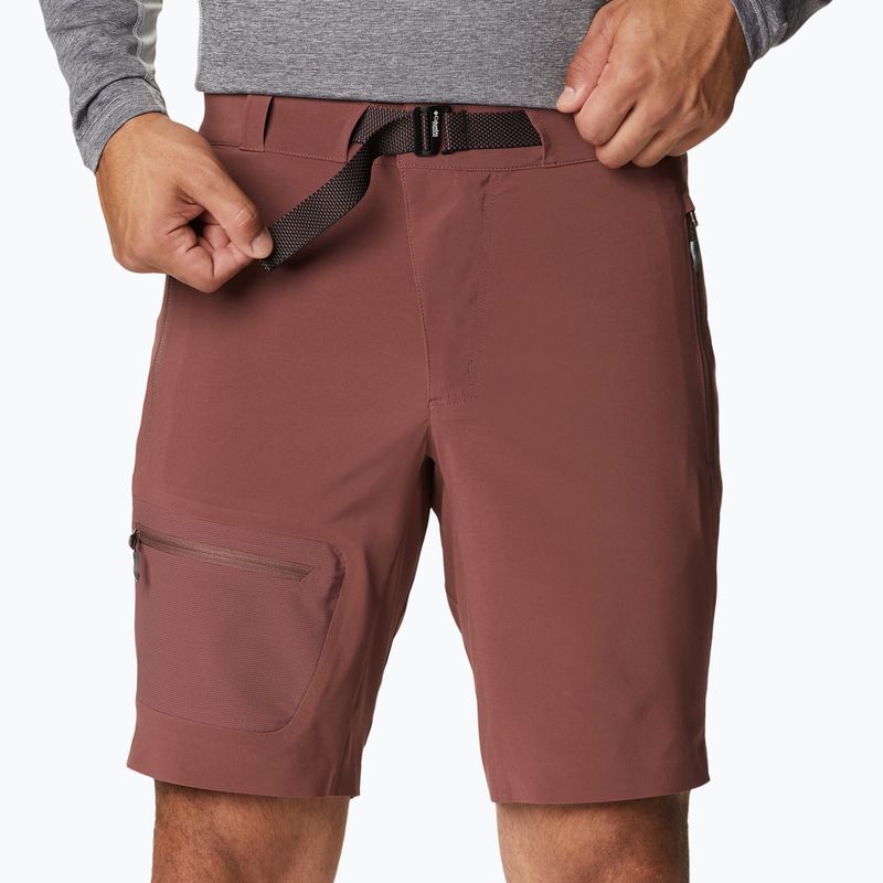 Columbia Titan Pass men's trekking shorts brown 1886441640 4