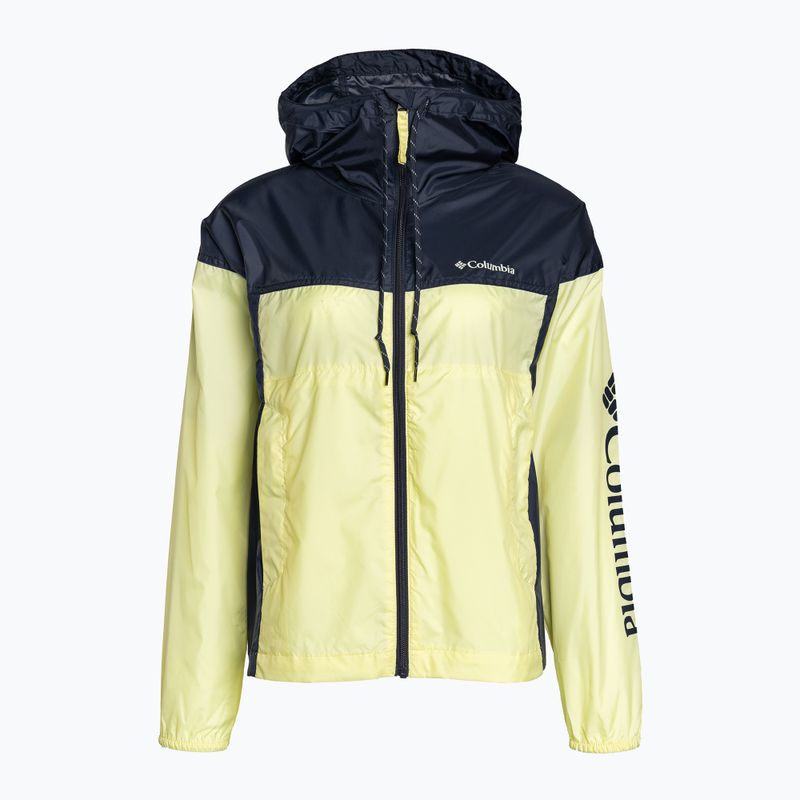 Columbia Flash Challenger Novelty yellow women's wind jacket 1989503713