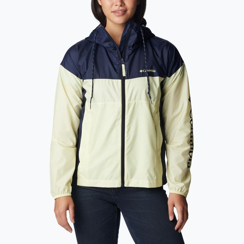 Columbia Flash Challenger Novelty yellow women's wind jacket 1989503713 7
