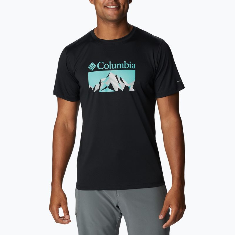 Columbia Zero Rules Grph men's trekking shirt black 1533291019