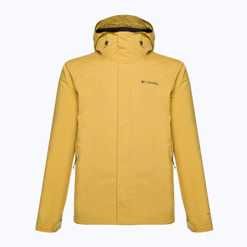 Columbia Earth Explorer men's rain jacket yellow 1988612472