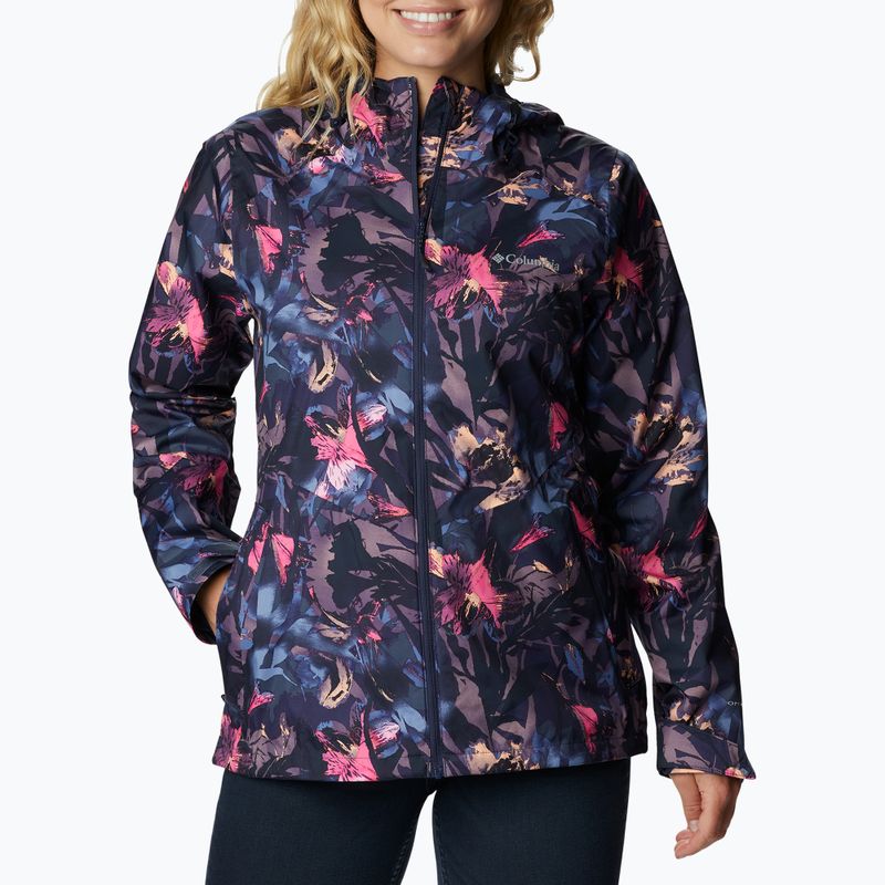 Columbia Inner Limits II women's rain jacket navy blue 1895802470 3