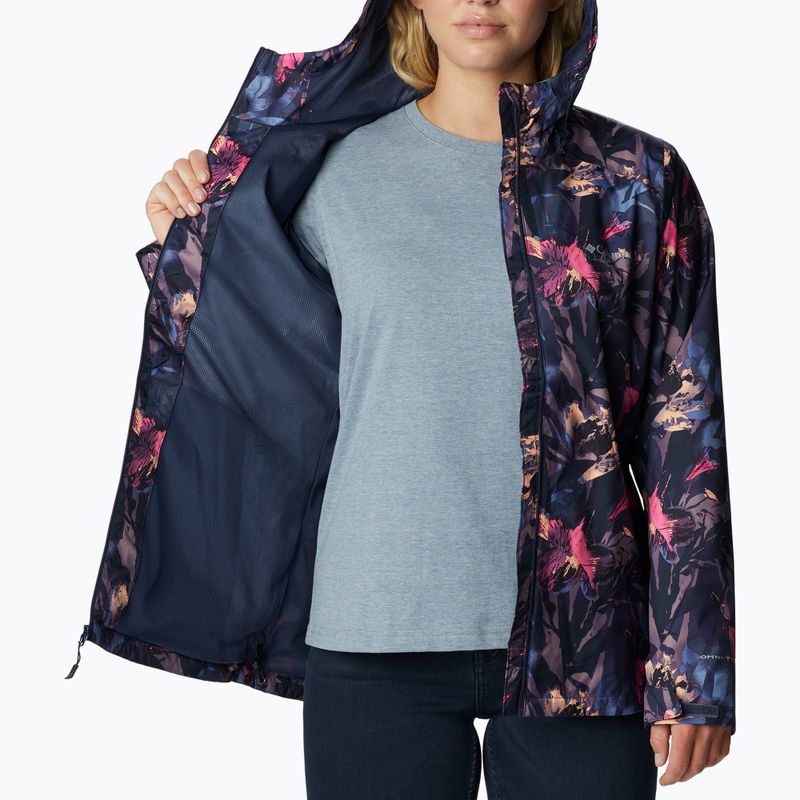 Columbia Inner Limits II women's rain jacket navy blue 1895802470 5