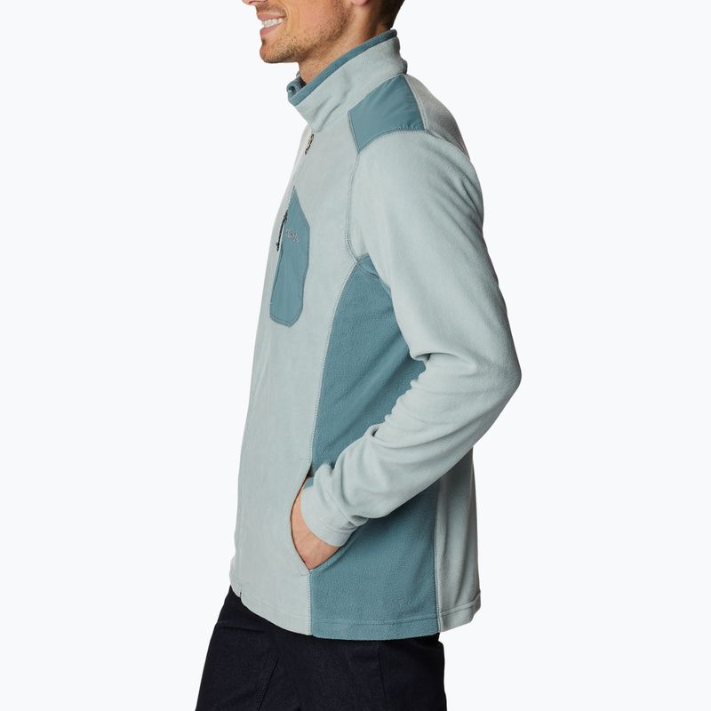 Columbia men's Klamath Range Full Zip trekking sweatshirt green 2013604 4