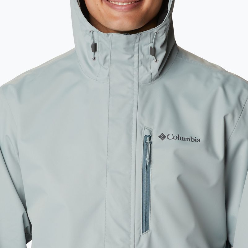 Columbia men's Hikebound rain jacket blue 1988621 5
