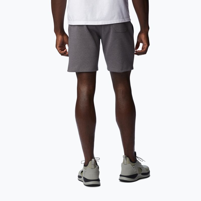 Men's Columbia Logo Fleece grey trekking shorts 1884601023 2