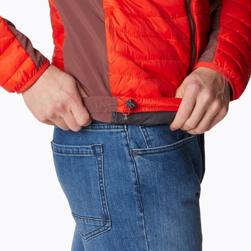 Columbia Powder Pass Hooded men's hybrid jacket red 1773271839 7