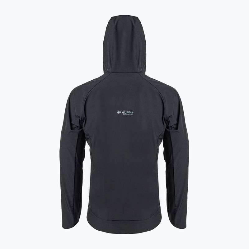 Columbia Platinum Peak men's softshell jacket black 2034431010 2